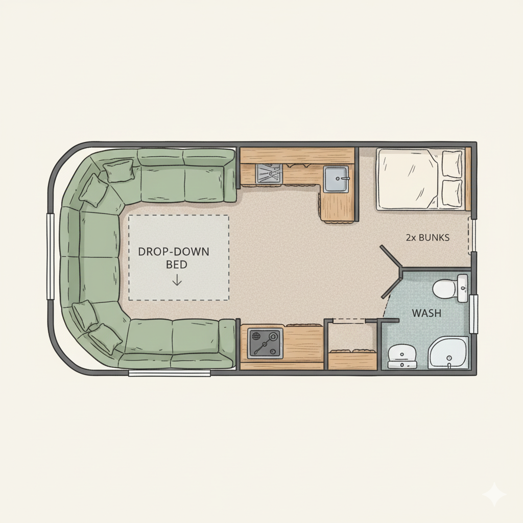 Drop Down floorplan